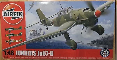 1/48 Airfix Junkers Ju 87-B Stuka Model Kit With Extras • $32.88