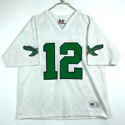 Vintage Philadelphia Eagles Randall Cunningham Logo Athletic Jersey Large Nfl • $47.99