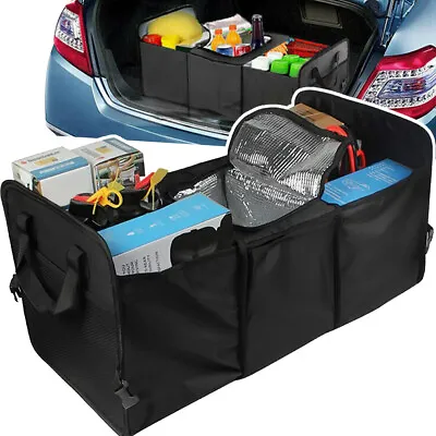 Car Trunk Organizer Oxford Interior Accessories Back Seat Storage Bag 4 Pockets • $17.99