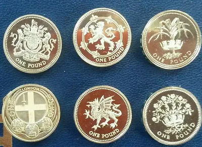 UK PROOF £1 One Pound Coins 1983 -2015 Choice Of Year • £49.99