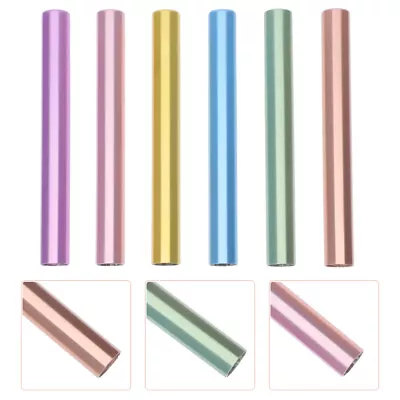 6Pcs Rainbow Nail Art Pen Caps - Light-Proof & Sealed-GM • $11.05