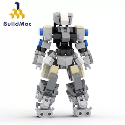 Mecha Robot MOC Building Block Toy Set 159 Pieces Mechanized Model Holiday Gifts • $12.60