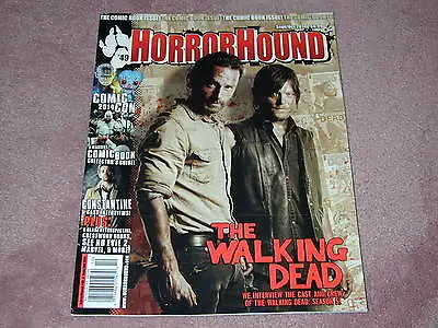 HORRORHOUND # 49 The Walking Dead Comic Con 2014 Constantine Horror Hound • $4.95