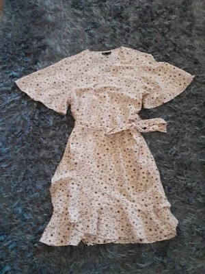£5 • Buy Womens Top Shop Summer Wrap Dress Size 10