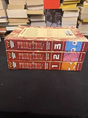 Manga Fairy Tail Master's Edition Vol 1-3 TPB Hiro Mashima Kodansha Comics • £28.14