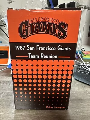 SAN FRANCISCO SF GIANTS 1987 TEAM REUNION ROBBY THOMPSON BOBBLEHEAD New Rare Mlb • $71