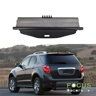 $74.70 • Buy For 2010-17 Chevrolet Equinox Luggage Cargo Cover Security Rear Trunk Shielding