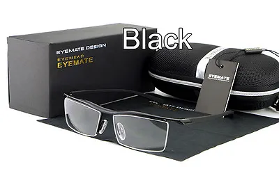 Men's Rimless Memory Titanium Glasses Optical Eyeglasses Spectacles Frame Hot • $10.99