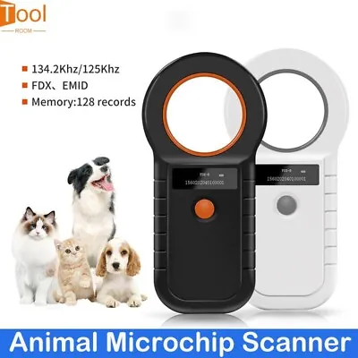 Pet Dog Cat Tag ID Reader Animal EMID ISO Chip Scanner Microchip Identification • $26.38