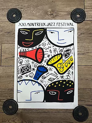 Francois Boisrond – XXII Montreux Jazz Festival 1987 • £80