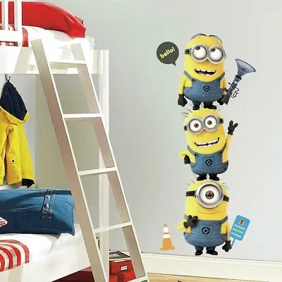 Despicable Me 2 Minions Giant Wall Decals Appliques Stickers • $15.95