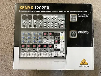 £55 • Buy Behringer Xenyx 1202FX Compact Mixer Used