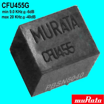 Murata 455 KHz 4-Element IF FILTER +/- 4.5 KHz BW (9 KHz) AM/SW * USA SELLER * • $12.95
