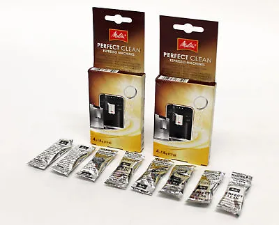 Melitta Perfect Clean Espresso Filter Coffee Machine Cleaner Tablets  6545529X2 • £6.25