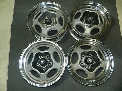  Motor Wheel Spyder Wheels/Rims 15X6 4 3/4  Bolt Pattern W/Center Caps GM • $1999.99