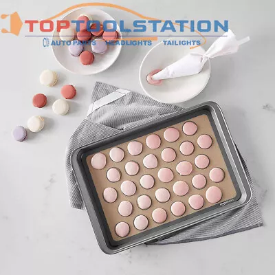 Silicone Baking Mat Nonstick Heat Resistant Oven Sheet Macaron Cake Cookie Mat • $8.52