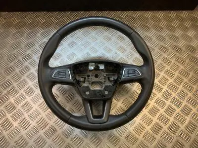 14-18 Ford Focus Mk3 Hatch Multifunction Leather Steering Wheel • £49.99