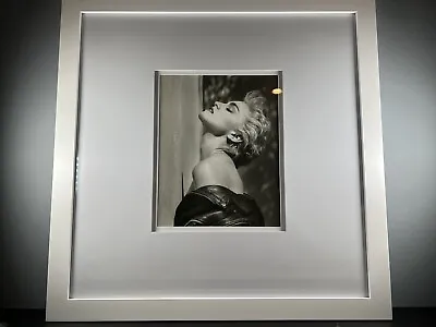 Rare Herb Ritts B/W Glamour Photo 8x10” Of Madonna (True Blue)  In Frame W/COA • $1499.99