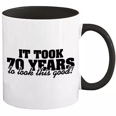 70th Birthday Mug Coffee Cup Seventy 1953 Funny Gift For Women Men Her Him W-71Y • £21.86