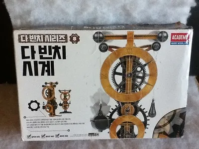 ACADEMY Da Vinci Machines Series Clock Plastic Model Kit 18150A • $13.19