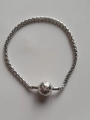 Thomas Sabo Karma Club Silver 925 Chain Charm Bracelet 16.5cm Small • £32.99