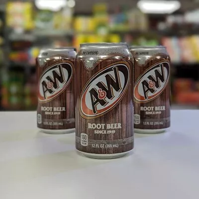 A&W Root Beer 355ml X 3 Cans USA Import • £8.49