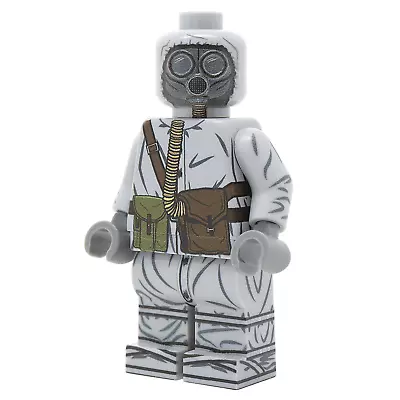 United Bricks Military Building Minifigure Cold War Soviet Soldier In NBC Suit • $32.53