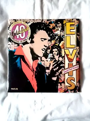 £30 • Buy Elvis - 40 Greatest 12  PINK Vinyl 2LP EX/EX