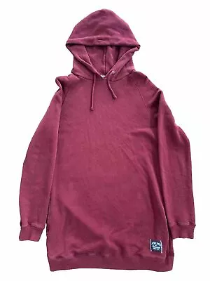 Nike Raglan Cut Long Basketball Hoodie Hooded Sweatshirt Mens Medium MAROON • $26.95