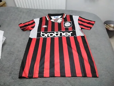 NEW 1994 / 96 RETRO BROTHER AWAY SHIRT Medium  • £20.99