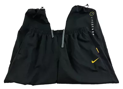 Nike Dri-Fit Livestrong Sz. XL Black Athletic Pants With Pockets! • $8