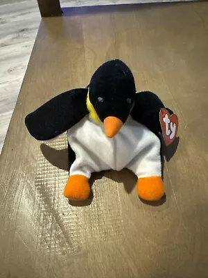 Ty 1993 Teenie Beanie Babies Waddle The Penguin Mc Donald’s Plush Stuffed Toy 5  • $1.99