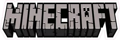 Minecraft Logo Vinyl Bumper Sticker Window Decal Multiple Sizes • $4