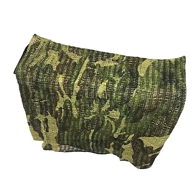 £11.99 • Buy Army Scrim Net Large British Military Olive Green Camo Camouflage Scarf Cover