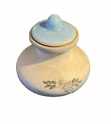 Vintage Ceramic Round Bottom Small Jar With Lid • $18.37