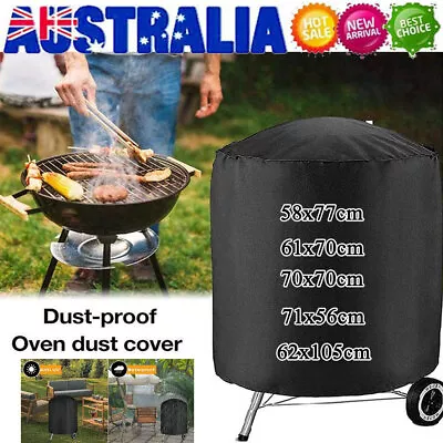 25-62cm Patio Kettle Round Garden Waterproof Barbecue Protector BBQ Grill Cover • $16.67