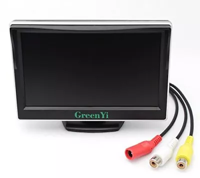 5 Inch AHD 800x480 Backup Monitor GreenYi-08 TFT LCD Color Screen Video Inp... • $53.65