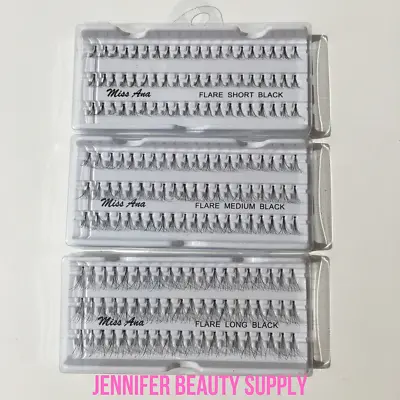 60 Bundle Individual Cluster Natural Long Soft False Eye Lashes Fake Eyelashes • $2.39