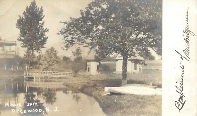 $14.95 • Buy A Quiet Spot At Ridgewood, New Jersey NJ RPPC 1905