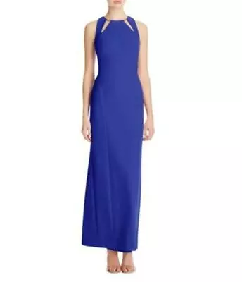 Nicole Miller Cutout Keyhole Gown MSRP $420 Size 8 # 14B 529 NEW • $46.31