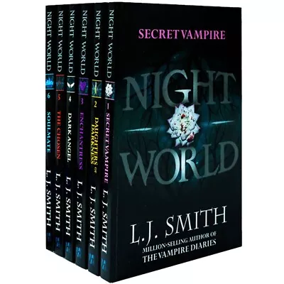 Night World Series Collection 6 Books Set By L J Smith Soulmate Dark Angel • £18.99