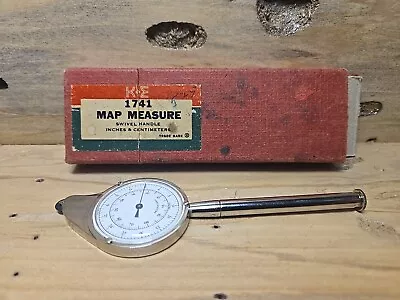 Keufel & Esser Co.  MAP MEASURER In Box Made In Switzerland X809 • $30