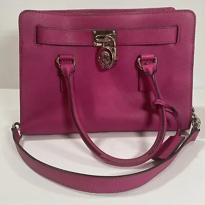 Michael Kors Fuchsia Hamilton Bag/Authentic/Great Cond./ Read Description! • $55