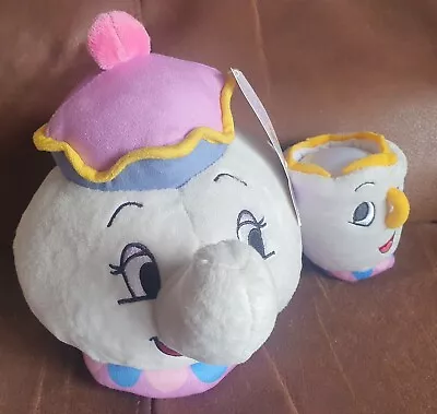 Bnwt Disney Mrs Potts & Chip Large  Plush Soft Toy Beauty And The Beast  • £17.99