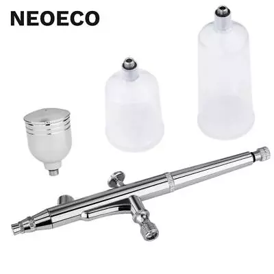 20cc 40cc Airbrush Spray Gun Gravity Feed Double Action Air Brush Cake Sprayer • $28.49