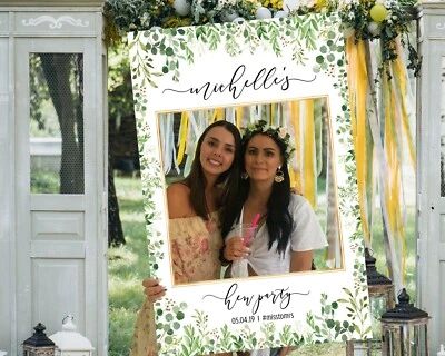 $89 • Buy Bridal Shower Instagram Selfie Frame  Facebook Props, Hens Night, 600x900mm