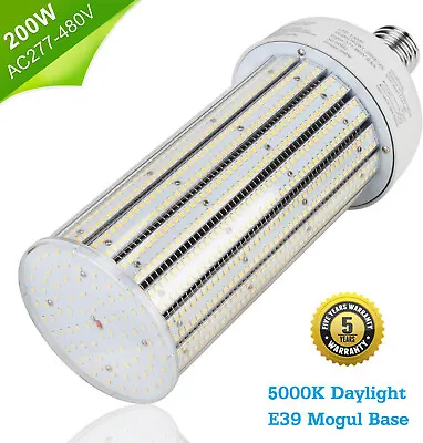 200W LED Corn Light Bulb Daylight 5000K Super Bright 1000Watt MH Equiv. E39 Base • $93.06