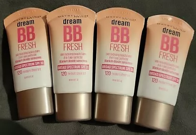 4 Maybelline Dream BB Fresh - 120 Medium Sheer Tint -EXP: 10/24 • $19.99