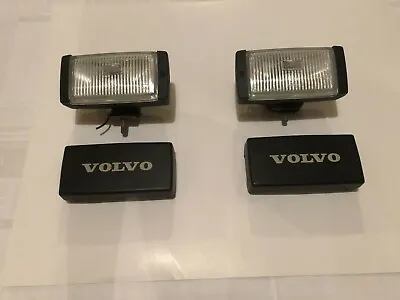  VOLVO 240 242GT 260 740 (1966-1993) VINTAGE OE BOSCH FOG LAMPS With COVERS RARE • $799