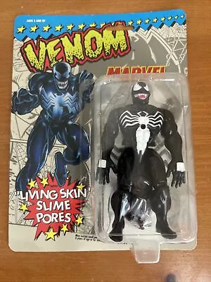 Marvel Super Heroes Venom Living Skin Slime Pores 5  Figure Vintage 1991 Toy Biz • $14.99